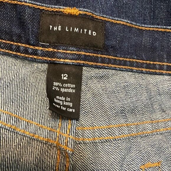 The Limited Wide-leg 5 pocket jeans, size 12 - Picture 3 of 3